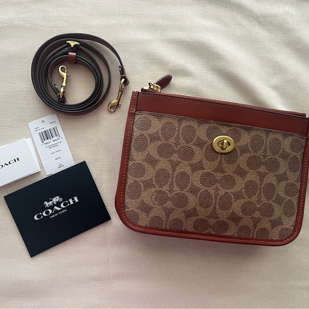 Coach Slim Turnlock Crossbody
